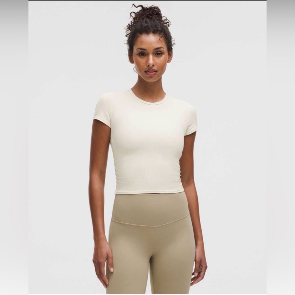 Lululemon All It Takes Twist Back Ribbed SS